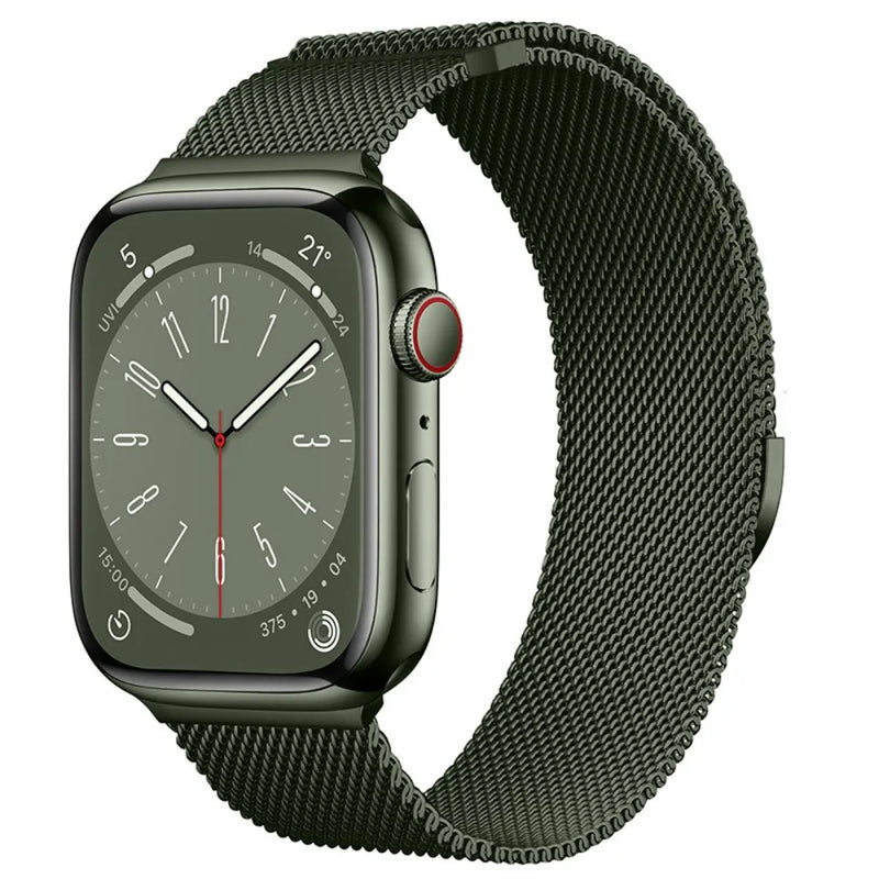 Milanese Loop Strap for Apple Watch 44mm 40mm 45mm 41mm 46mm 42mm 49mm Metal Watchband iWatch Series Ultra 10 9 8 7 6 4 SE2 Band