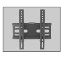 TV Wall Mount Fixed for Most 14-42" LED, LCD and Plasma Flat/Curved TVs with Max VESA 200X200 Space Saving Universal TV Bracket