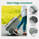 Alpicool EZGW 40L 50L 60L Car Refrigerator Portable Compressor Cooler 12/24V DC 100-240V AC Mini Fridge Freezer for Camping BBQ