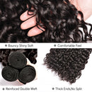 Brazilian Water Wave Hair Bundles 1/3 Pieces Real Natural Human Hair Bundles 10A 12-32 Inch Remy Human Hair Extensions For Women