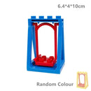 Big Size Building Blocks Compatible Large Bricks Figure Family House Bed Outdoor Camping Children Kids Educational Creative Toys