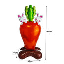 Cute Animal Easter Rabbit Mini Figurines Bunny Carrot Cake Decoration Chick Cupcake Toppers Easter Party Baking Supplies