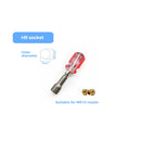 Nozzle Disassembly Tool Sleeve Screw D Hexagonal Wrench Stamping 3D Printer Common Tool Kits Tweezers 3D Printer Parts Hand Tool