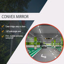Convex Mirror Road Traffic Safety Mirror Unbreakable 130 Degree Wide Angle Blind Spot Car Parking Security Curved +Bracket Screw