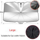 Car Sunshade Windshield Umbrella Front Sun Shade Parasol Foldable Summer Protection Car Seat Heat Insulation Car Accessories