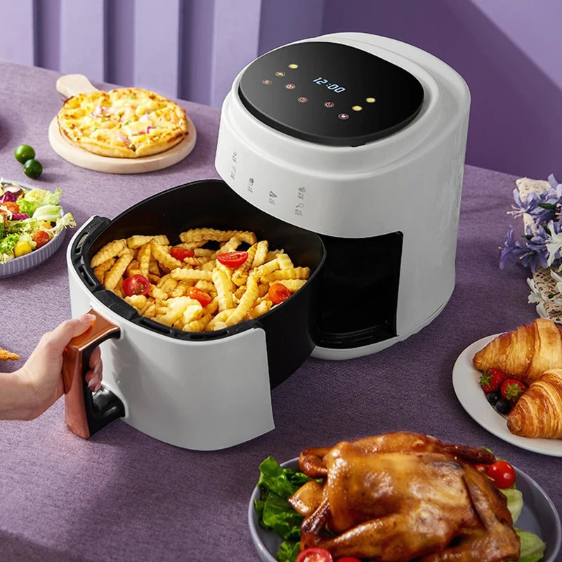 8-liter fully automatic air fryer machine smart oil-free electric oven