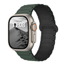 Magnetic Strap for Apple Watch Band 44mm 49mm 45mm 41mm 40mm Silicone Bracelet for IWatch Ultra 2 Series 9 8 7 6 5 4 SE 3 42mm