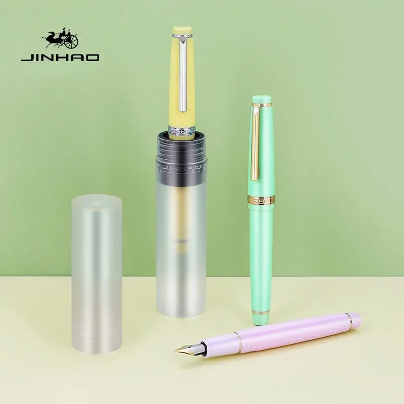 Jinhao 82 Fountain Pen 0.38/0.5/0.7mm Extra Fine Nib Multicolour Luxury Elegant Pens Writing Office School Supplies Stationery