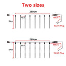 2023 Navidad LED Meteor Shower String Fairy Lights Garland Christmas Decorations Outdoor Home Wedding Curtain Street Decoration