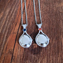 H2O Locket Pendant Necklace Mermaid Just Add Water 925 Sterling Silver Necklaces TV Movies Jewelry