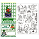 1pc Forest Clear Stamps Forest Sun Moon Cloud Trees Transparent Silicone Stamp Rubber Stamp for Scrapbooking4.3 x 6.3 x 0.1 Inch