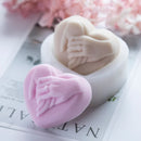 3D Heart-shaped Silicone Mold DIY Love Candle Soap Plaster Epoxy Making Chocolate Ice Cake Baking Tools for Valentine's Day Gift