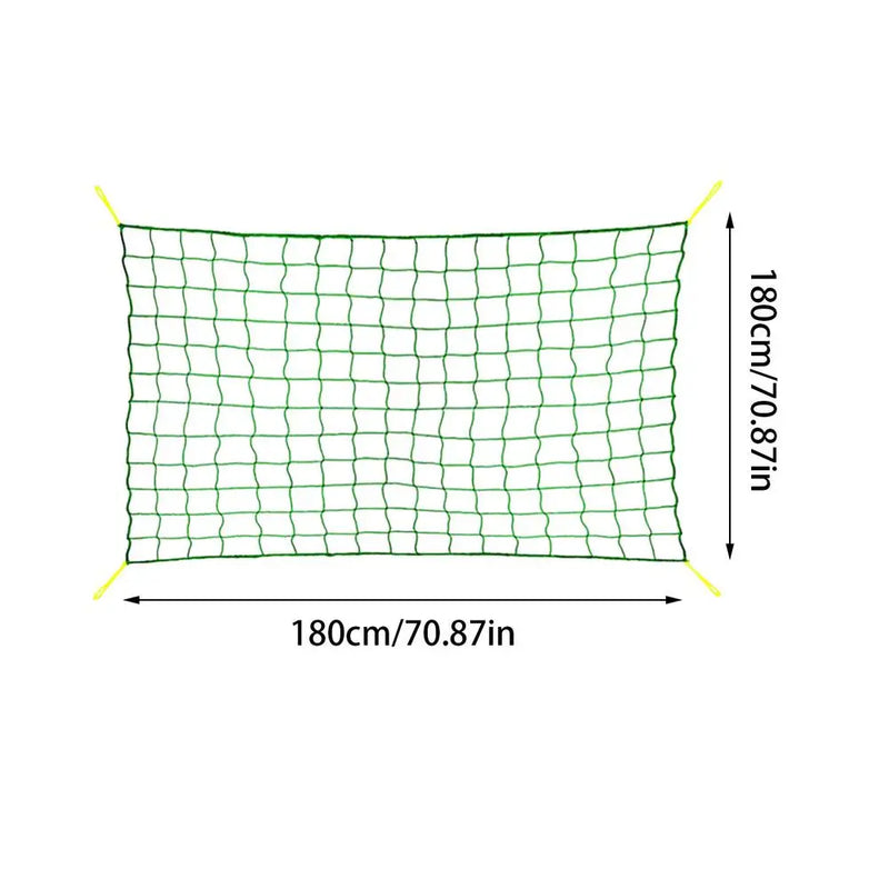 9strand Garden Plant Climbing Net for Flowers Tomato Fruits Vegetables Grapes polyester Trellis Netting 0.9m/1.8m/2.7m/3.6mX1.8M