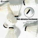 ALP SSS-04 12PCS/1 tube White duck feather Badminton Designed for sports training. Recreational training