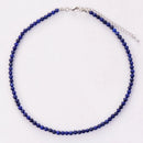 2023 Simple 4MM Natural Stone Women Chokers Collar Necklace Steampunk Classic Bohemia Jewelry Femme Dropship