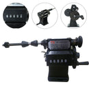 Manual Coil Winder Hand Dual-purpose Coil Counting & Winding Machine Winder Tool Counter 0-99999