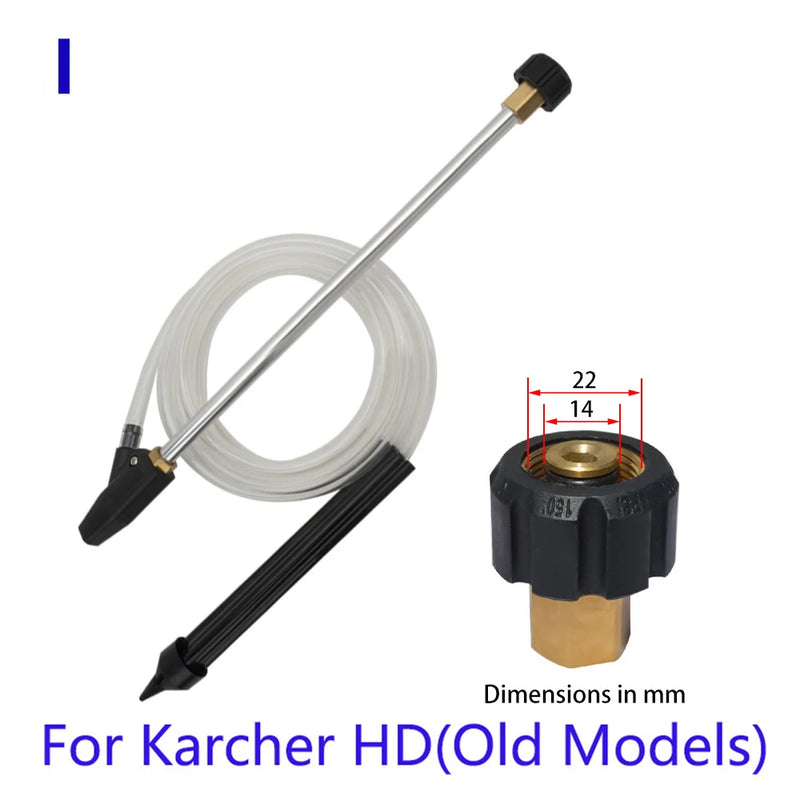 Pressure Washer SandBlasting Kit Wet Sandblaster Lance Nozzle for Karcher Huter Interskol Lavor Parkside High Pressure Washer