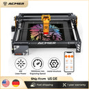 ACMER P1 S Pro 6W Laser Engraving Machine With Honeycomb Board Ultra-thin Laser Acrylic Engraver Cutting Machine 380x370mm Area
