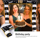 Inflatable Photo Frame Birthday Party Supply Festive Photo Props Lightweight Pvc Material Photobooth Accessories Carnival