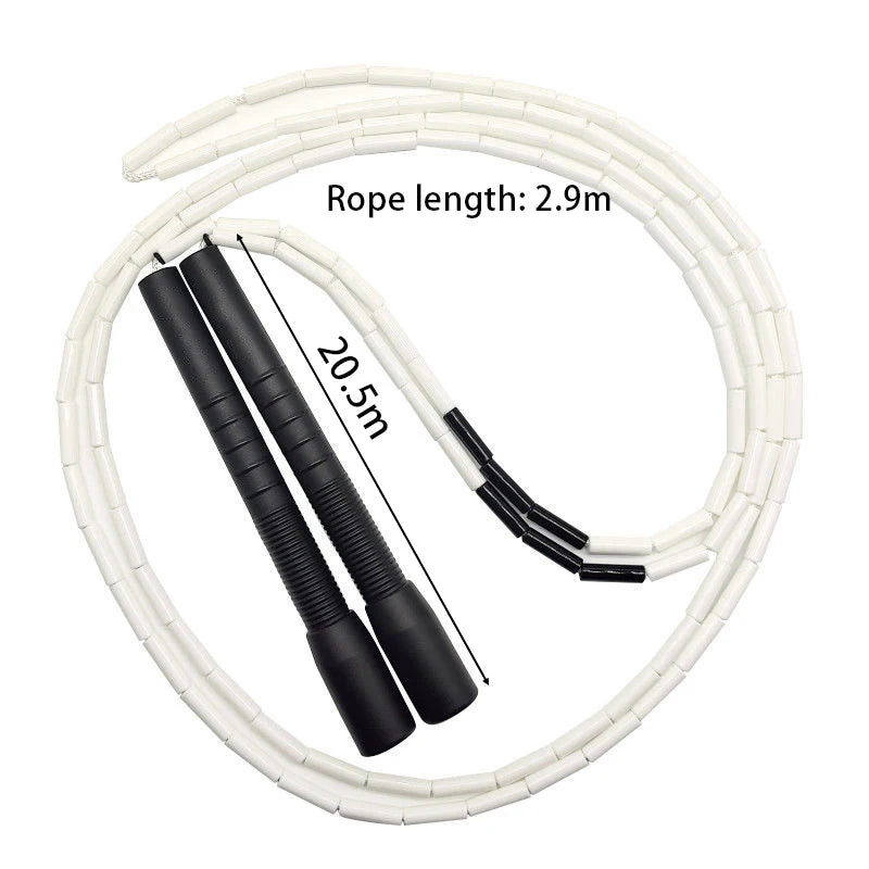 ABS Hard Beaded Bamboo Jump Ropes Adult Professional Skip Jump Rope Weight Loss Fancy Jump for Work Out Children's Jumping Rope