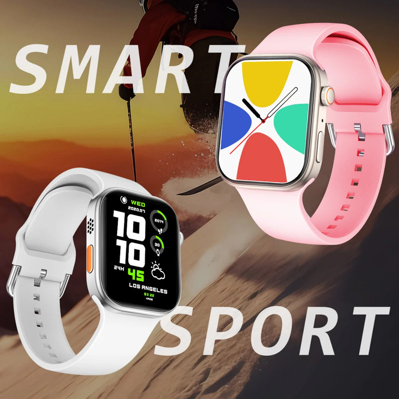 Smartwatch, Interest Alert View, Multiple App Alerts, Wireless Calling/Dialing, Customizable Wallpaper, Compatible with IPhone/A