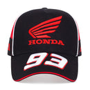 New Motorcycle Racing Honda 93 baseball cap Men's and Women's Summer fashion Embroidered Sun Hat Outdoor Sports Hat