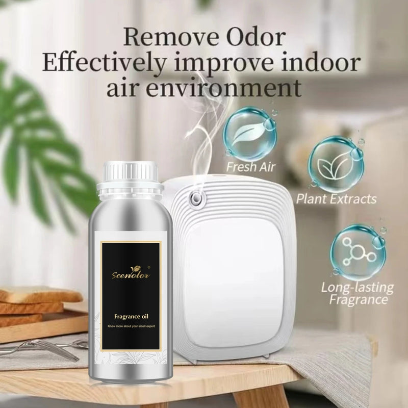 500ML Hotel Perfume Essential Oil Home Air Freshener Electric Aromatic Oasis Aroma Diffuser Machine Pure Plant Essential Oil