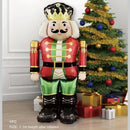 1pc New Extra Large Standing Santa Claus Foil Balloon Christmas Holiday Party Decoration New Year Birthday Supplies Easter Gift