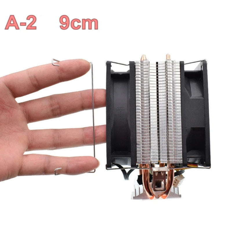 FAN CLIP 8/ 9/ 12 for cm Fan Mounting On CPU Coolers Steel Clip Easy Smooth Inst