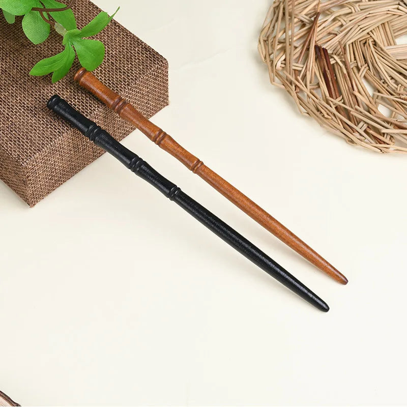 New Chinese Style Retro Simple Wooden Hairpin Simple High Quality Hair Sticks Antique Hanfu Cheongsam Headdress Hair Accessories