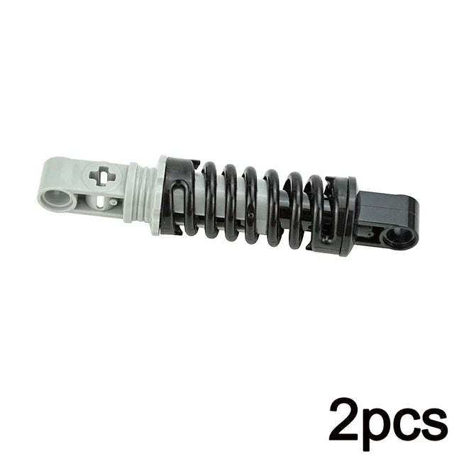 Building Blocks Technical Parts Moc Soft Hard Spring Shock Absorber Compatible Assembles Particles 76138 76537 61903 92693 57515