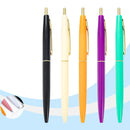 Fashion Multicolor Pressed Plastic Ballpoint Pens Business Gifts Advertising School Exams Stationery Signature Pens Wholesale