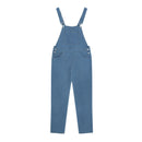 Men Jeans 2024 Overalls Pockets Casual Loose Long Denim Pants Splice Straight Rompers Solid Colour Suspenders Man Jumpsuits