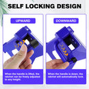 2 x Ratcheting Axle Stand, 3 Ton Heavy Duty Axle Jack Stands, Height Adjustable, Metal Steel Car Van Vehicle Stand Lifting Tool