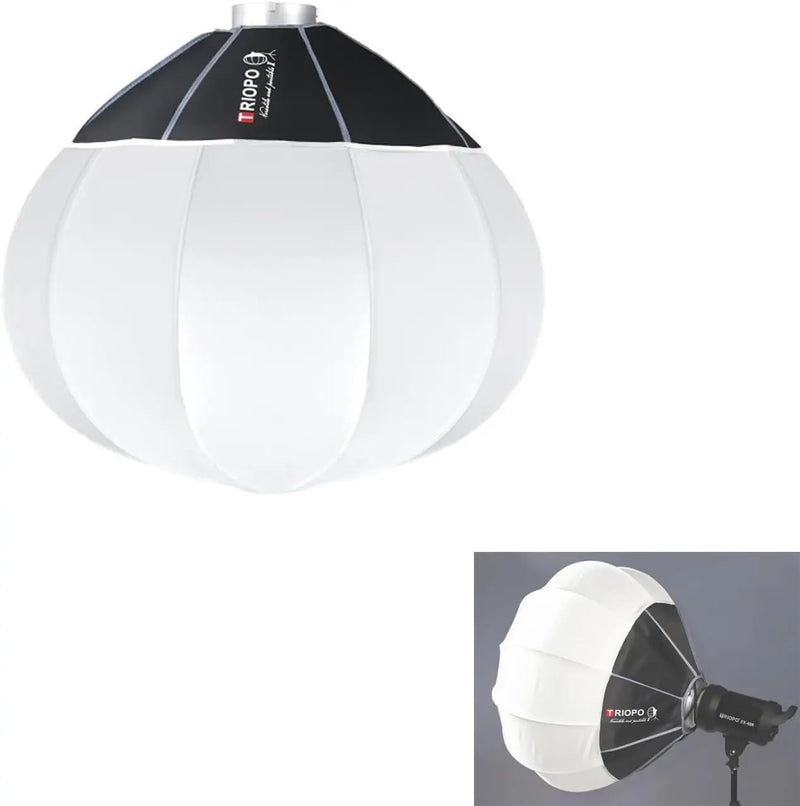 【DO BRASIL】Sokani X60 Mini 60W RGB Bi-Color LED Video Light Wireless with TRIOPO Lantern Softbox for Youtube TikTok Photography