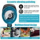 21V Cordless Car Polisher 6 Gears Electric Auto Polishing Machine Multifunction Metal Waxing Wood Sanding Rust Removal Tool