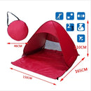 Hot Sale Quick Automatic Beach Tent Outdoor Beach Shade Sun Shelter Tent UPF50+ Portable Beach Canopy For Camping Fishing