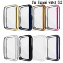 Silicone Protective Watch Case For Huawei Watch Fit 2 Screen Protector Cover Cases TPU Full Soft Lightweight Shell Accessories