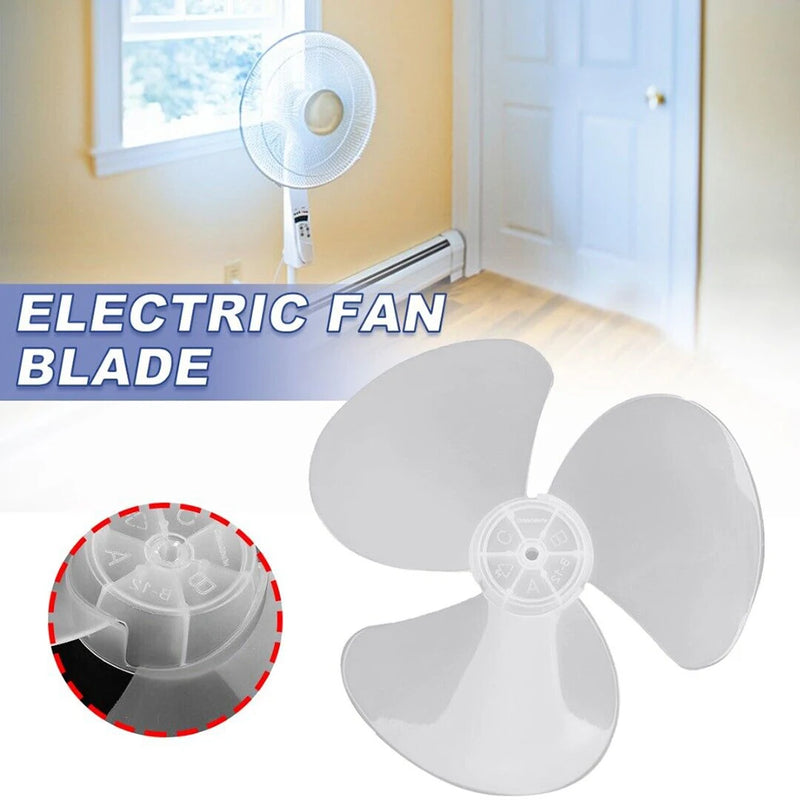 Plastic Fan Fan Blade For Standing Pedestal Fan 16 Inch General Accessories Household Plastic Fan Blade Fan Accessories