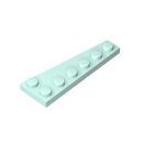 Gobricks 10PCS Bricks Wedge Plate Left Part 6 x 2 Compatible 78443 Freely Creative Building Block DIY Educational Toy Adult Kids