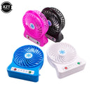 New Portable Rechargeable Led Light Fan Air Cooler Mini Desk Usb Fan Third Wind Usb Fan Cooling Handheld Mini Fan Hot Sale