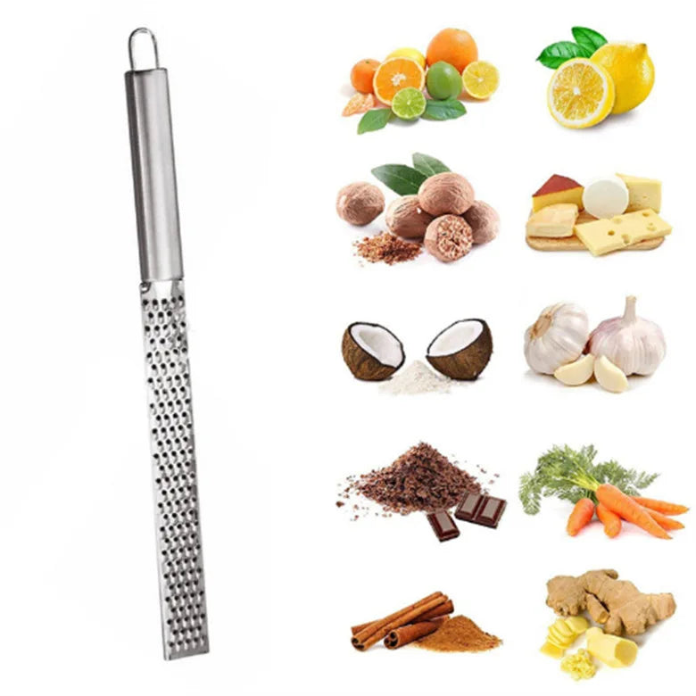 1pc Hand-Cranked Cheese Grater Multi-Functional Vegetable Chocolate Carrot Stainless Steel Rotary Ginger Slicer Kitchen Gadgets