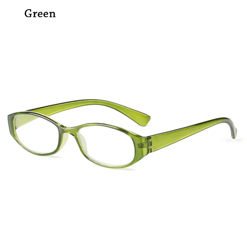 Fashion Reading Glasses Ultra Light Frame Eye Protection Men Women Elegant Comfortable Eyeglasses Diopter +1.0~4.0
