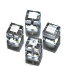 StreBelle AAA 50pcs/Lot Cube Loose Spacer Bead Jewelry Making Mix Colors 8x8mm Crystal Glass Beads Facet Square Shape