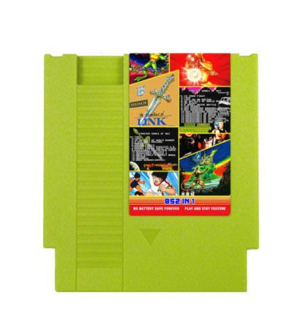 FOREVER DUO GAMES OF NES 852 in 1 (405+447) Game Cartridge for NES Console, total 852 games 1024MBit Flash Chip in use