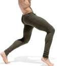 Men's Sexy Leggings Autumn and Winter Home Male Leggings Leisure Sports Small Legs Elastic Slim Men's Pants Men's Clothing Gym
