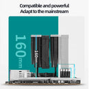 DeepCool AK620 Twin Towers CPU Air Cooler 6 Heatpipes White Dual Cooling Fans Radiator For LGA1700 2011-v3 115X 1200 AMD AM4 AM5