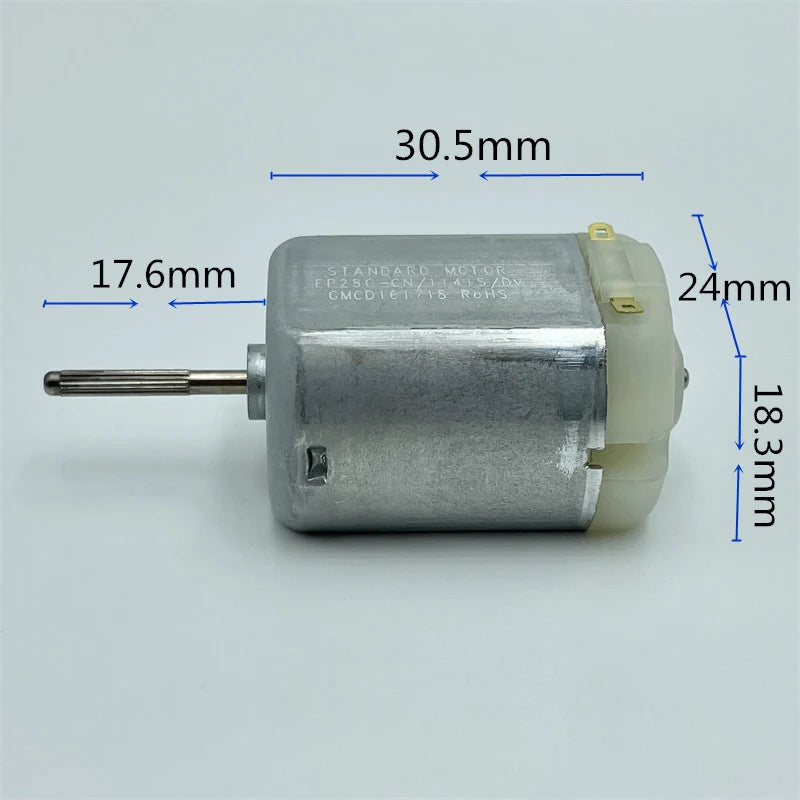 1PC S.M.C Standard FP280-CN/11415 Motor DC 6V-14.4V 5900RPM High Speed 24mm Mini 280 Motor DIY Hobby Toy Car Boat Model