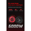 BOYUEDA S5 E-Scooter 6000W Motor 60V38AH Battery Bluetooth APP connection Electric Scooter Smart NFC Function 11" Off-Road Tire