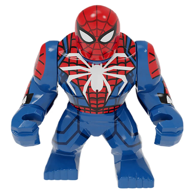 Disney Building Blocks Mini Model Figures Big Goblin Spiderman Iron Man Venom Captain Hawk Deadpool Technic Armor City Gift Toys